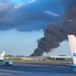 Amsterdam Fire: Massive Blaze Erupts at Warehouse Near Schiphol Airport, Video Shows Large Plume of Black Smoke