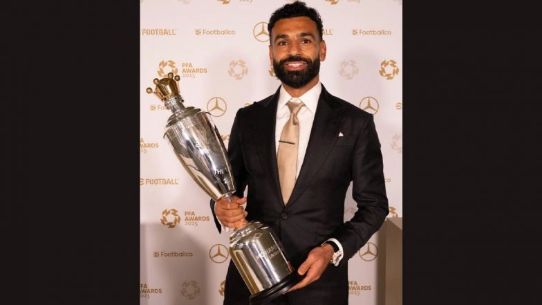 Liverpool&rsquo;s Mohamed Salah Wins Record Third PFA Player of the Year Award for 2024&ndash;25 Season&nbsp;