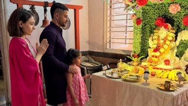 Ganesh Chaturthi 2025 Celebrations: Kunal Khemmu, Soha Ali Khan Offer Prayers to Lord Ganesha; Share Heartwarming Family Moments With Daughter Inaaya (View Post)