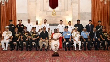 Durand Cup 2025 Champions NorthEast United FC Meet President Droupadi Murmu at Rashtrapati Bhavan (See Post)