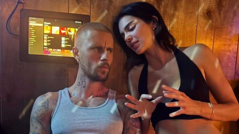 Singer Justin Bieber's Candid Night out Pic with Kendell Jenner Gets a Cute Reply from Wife Hailey