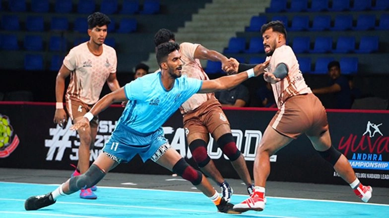 Kurnool Knights Win Twice, Amravati Crushers Extend Unbeaten Streak on Day 5 of Yuva Andhra Championship 2025