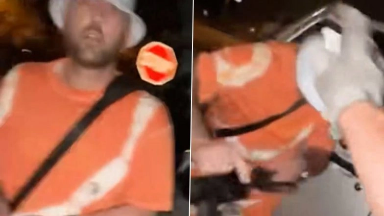 Los Angeles Mail Theft: Suspected Serial Mail Thief Escapes After Locals Catch Him Red-Handed, Video Surfaces