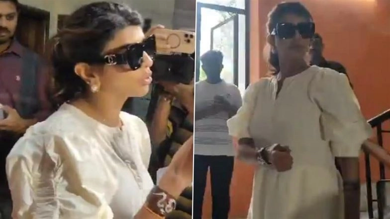 ‘Behave Yourselves’: Actress-Producer Lakshmi Manchu Loses Cool at Paparazzi As She Appears Before ED in Connection With Illegal Betting Apps Case (Watch Video)