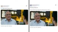 &lsquo;Arey Bhai Kehna Kya Chahte Ho&rsquo; Meme Face Achyut Potdar Dies at 91: Funny Meme GIF of &lsquo;3 Idiots&rsquo; Dialogue Made the Veteran Indian Actor a Gen Z Favourite