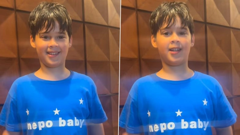 ‘You Are a Nepo Baby’: Karan Johar’s Son Yash Wears ‘Nepo Baby’ T-Shirt, Says ‘I Don’t Want to Be Launched’ (Watch Video)