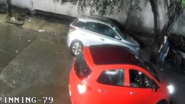 Delhi Hit-and-Run Video: Man Dies After Being Hit, Dragged for 600 Metres by Vehicle Driven by Juvenile in Samaypur Badli Area; Accused Nabbed