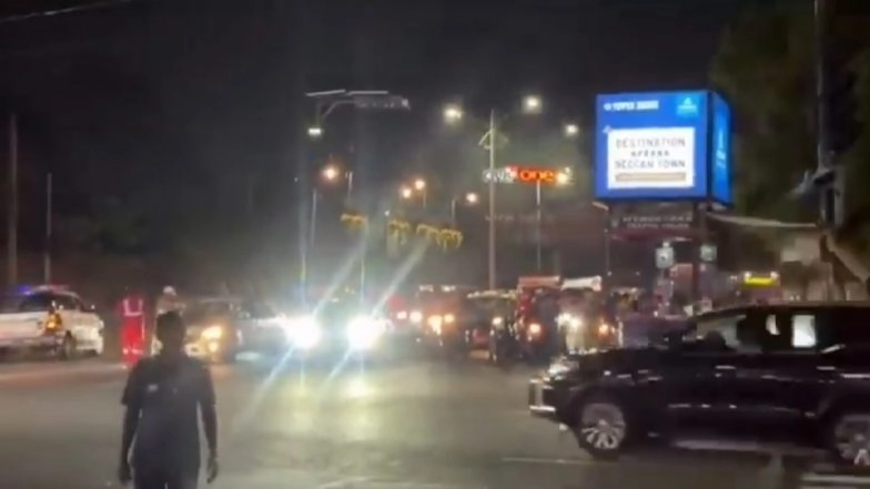 Hyderabad: Frustrated Commuters Honk in Protest Over Delays Caused by CM Revanth Reddy’s Official Convoy in Telangana, Video Surfaces