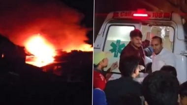 Kishtwar Fire: Major Blaze Breaks Out in Jammu and Kashmir; 7 Injured, 6 Houses Damaged (Watch Video)