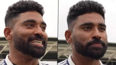 Mohammed Siraj Reveals He Changed His Phone Wallpaper to 'Believe' With Cristiano Ronaldo's Picture On It, Narrates Story Behind It After Match-Winning Performance in IND vs ENG 5th Test 2025 (Watch Video)