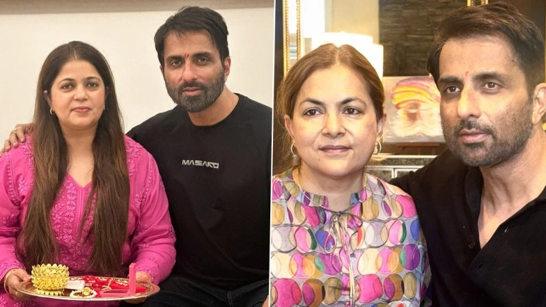 &lsquo;My Forever Safe Space&rsquo;: Sonu Sood Extends Wishes to His Sisters Monika and Malvika on Raksha Bandhan 2025
