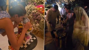 Ananya Panday Performs Ganpati Visarjan, Asks Bappa To ‘Come Again Next Year’