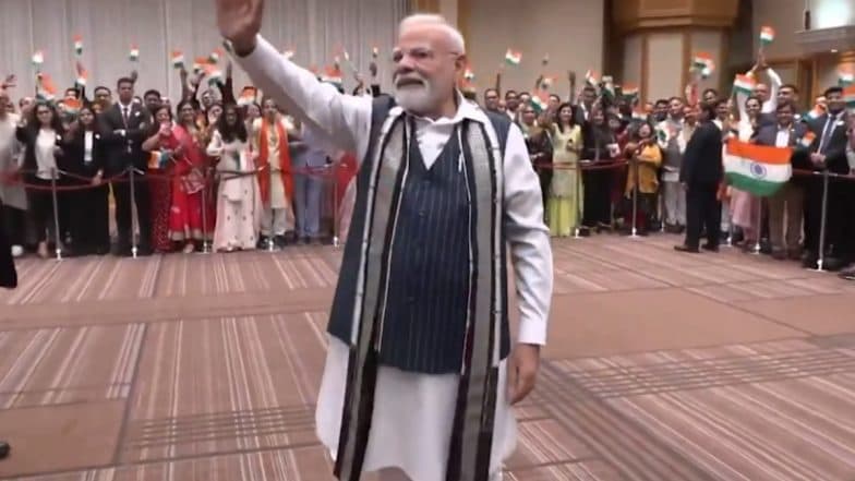 PM Narendra Modi Lauds Indian Diaspora in Japan for Preserving Cultural Roots, Says ‘Truly Commendable’ (Watch Video)