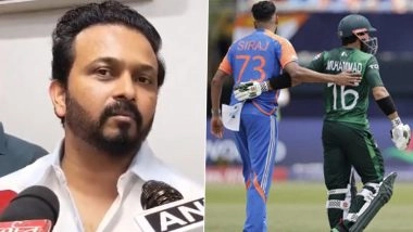 ‘Dawe Ke Sath Keh Sakta Hu’ Former All-Rounder and BJP Leader Kedar Jadhav Assures India vs Pakistan Asia Cup 2025 Cricket Match Won’t Take Place (Watch Video)