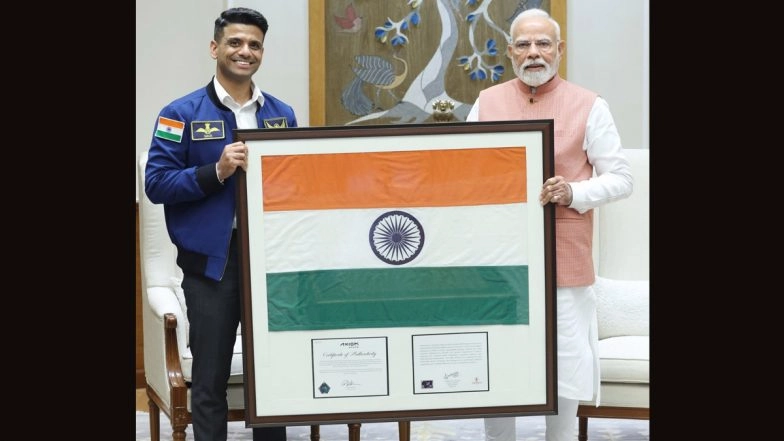 Shubhanshu Shukla Filled Every Indian With Pride by Hoisting National Flag on Space Station: PM