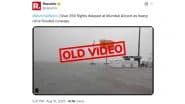 Mumbai Airport Runways Flooded After Heavy Rain? Fact Check Reveals Old Video of Chennai Airport Circulated With Fake Claim