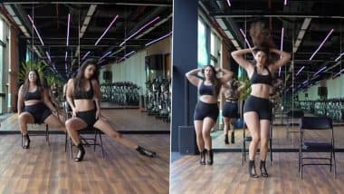 Actress Disha Patani Tries Contemporary Chair Dance for the First Time With a ‘Sexy’ Teacher