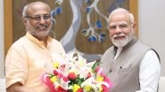 &lsquo;Long Years of Public Service, Experience Will Enrich Our Nation&rsquo;: PM Narendra Modi Meets NDA&rsquo;s Vice Presidential Nominee CP Radhakrishnan (See Pics)