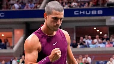 US Open 2025: Carlos Alcaraz Beats Reilly Opelka, Casper Ruud Advances to Second Round With Win Over Sebastian Ofner