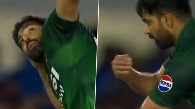 Haris Rauf Brings Out Rayaan Arkan Dikha's Viral 'Aura Farming' Dance After Picking Jewel Andrew's Wicket During WI vs PAK 3rd T20I 2025 (Watch Video)