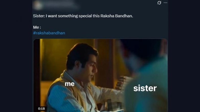 Rakhi 2025 Funny Memes For Brothers and Sisters: These Hilarious Instagram Reels, Raksha Bandhan Jokes and Viral X Posts Accurately Sum Up the Sibling Love-Hate Bond