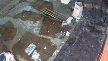 Cylinder Blast in Telangana: 1 Killed As Cooking Gas Cylinder Explosion Triggers Building Collapse Near Hyderabad in Medchal Town (Watch Video)