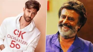 ‘Took My First Steps As Actor at Your Side’: Hrithik Roshan Shares His Memories of Rajinikanth As Tamil Superstar To Complete 50 Years in Cinema on August 15 (See Post)