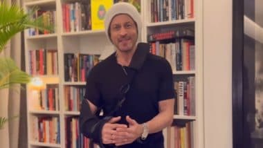 Shah Rukh Khan’s 1st Reaction After National Award Win: ‘Jawan’ Star Appears With Injured Arm, Shares Emotional Message With Fans Following Historic Success (Watch Video)