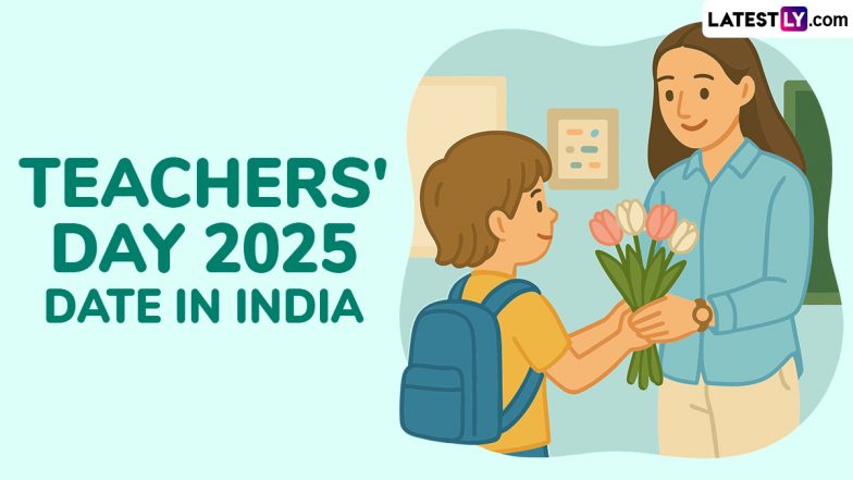 Teachers’ Day 2025 Date in India: Know History and Significance of the Day Honouring Dr Sarvepalli Radhakrishnan and Appreciating Teachers for Their Invaluable Contributions