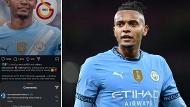 Manchester City's Manuel Akanji Denies Fabrizio Romano's Report of His Transfer Move to Galatasaray, Writes 'Don't Know Anything About That'