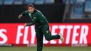 Pakistan Women’s Cricket Team Central Contracts List: Sadia Iqbal Moves to Category A; Diana Baig Promoted to Category B
