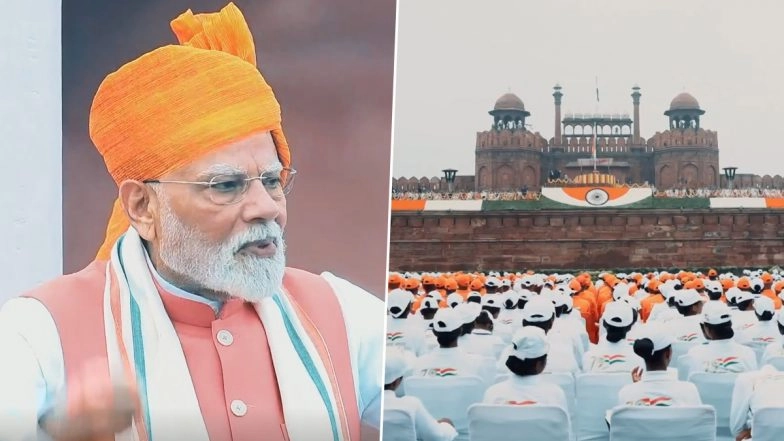 Independence Day 2025: PM Narendra Modi Shares 4-Minute Captivating Video of Celebrations at Red Fort, Says &lsquo;A Memorable I-Day&rsquo; (Watch)