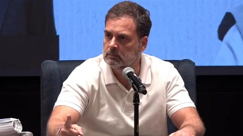 Rahul Gandhi ‘Vote Chori’ Allegations: EC Tells Congress Leader To Submit Signed Declaration With Names of ‘Ineligible Voters Included’ and ‘Eligible Voters Excluded’ in Voter List, He Responds