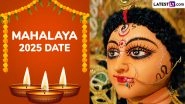 Mahalaya 2025 Countdown Date in India: Know Pitru Paksha End Date, Devi Paksha Star Date, Significance and Beginning of Durga Puja Festival
