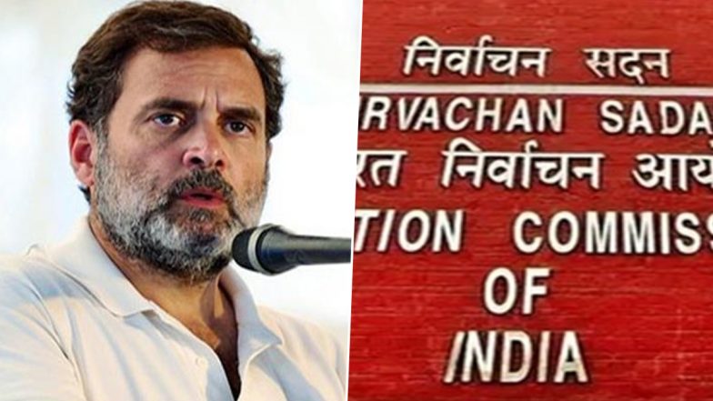‘Vote Chori’ Allegation: Election Commission Says Rahul Gandhi ‘Still Has Time’ to Give Declaration or Apologise to the Country on Vote Theft Allegation