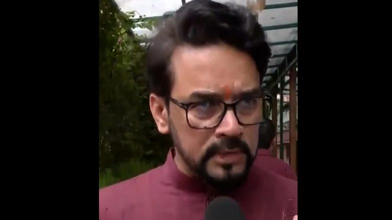 &lsquo;Congress Laid Foundation of Electoral Corruption in Country&rsquo; Says BJP Leader Anurag Thakur Amid LoP Rahul Gandhi&rsquo;s &lsquo;Vote Theft&rsquo; Allegations