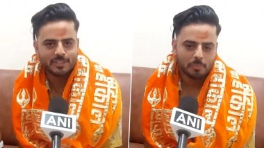 ‘Mahakal Ka Agar Haat Raha' Nitish Rana Offers Prayers at Mahakaleshwar Temple in Ujjain, Star Rajasthan Royals Batter Dedicates Life Achievements to God (Watch Video)