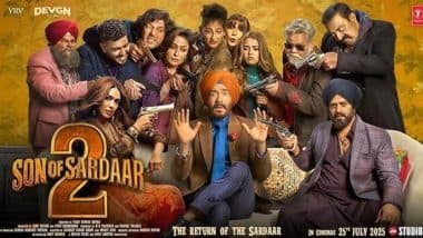 ‘Son of Sardaar 2’ Full Movie Leaked on Tamilrockers, Movierulz & Telegram Channels for Free Download & Watch Online; Is Ajay Devgn’s Comedy Film Latest Victim of Piracy?