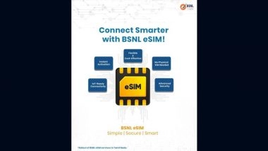 BSNL eSIM Service Launched in Tamil Nadu With Instant Activation and IoT-Ready Connectivity; Check Details