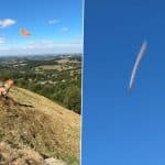 UFO Caught on Camera? Man Spots Mysterious High-Speed Object Performing Sharp Turns While Walking Dog Over Malvern Hills in UK; Video Goes Viral