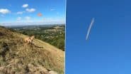 UFO Caught on Camera? Man Spots Mysterious High-Speed Object Performing Sharp Turns While Walking Dog Over Malvern Hills in UK; Video Goes Viral