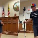 US Shocker: Man Exposes Bare Bottom to City Officials During Meeting in Maryland, While Calling Them ‘Communist B*stards’; Video Surfaces