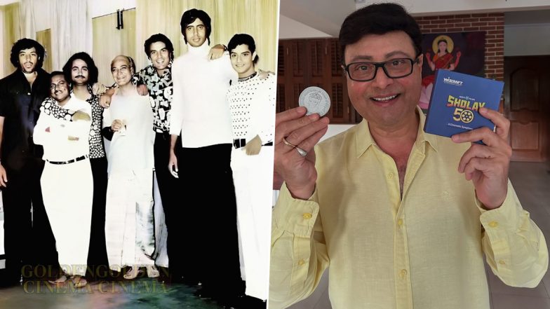 &lsquo;Sholay&rsquo; Is Emotion, a Celebration: Sachin Pilgaonkar Gets Nostalgic on 50 Years of &lsquo;Sholay&rsquo;, Shares Unseen BTS Pictures (See Pics and Video)
