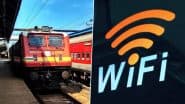 Free Wi-Fi Service at Railway Stations: Indian Railways Offers Free Wi-Fi Facilities at 6,115 Stations Across the Country, Says Ashwini Vaishnaw in Rajya Sabha