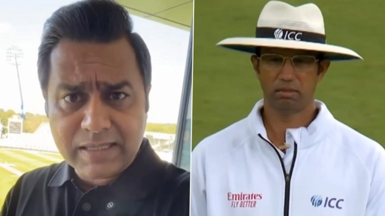 'Galat Kar Diya' Aakash Chopra Reacts As Umpire Kumar Dharmasena Signals Inside Edge After Josh Tongue's LBW Appeal Against Sai Sudharsan During IND vs ENG 5th Test 2025 (Watch Video)