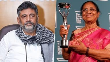 DK Shivakumar Defends Banu Mushtaq’s Dussehra Event Inauguration