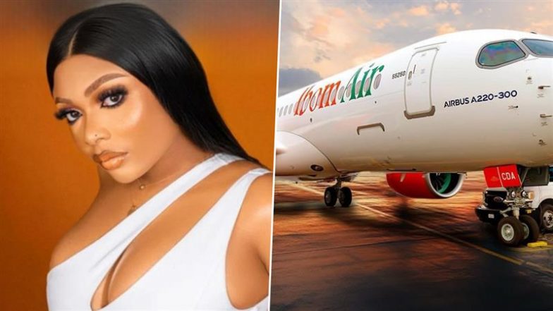 Viral Video Showing Indecent Exposure of Ibom Air Passenger Comfort Emmanson Surfaces Online After Her Arrest in Kirikiri for ‘Assaulting’ Air Hostess, Airline and Nigeria Aviation Minister React