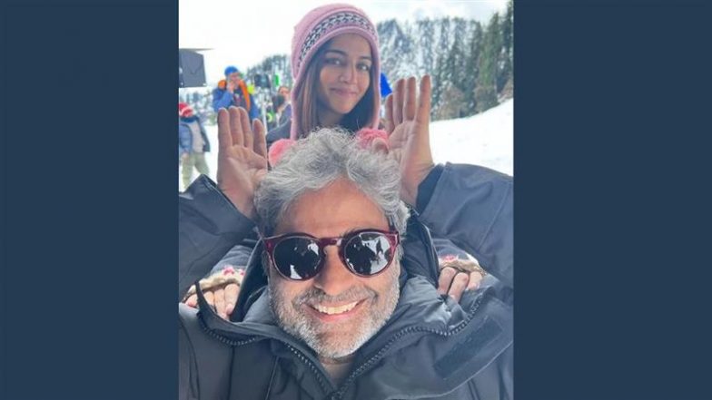 Wamiqa Gabbi Shares Adorable Birthday Wish for Her ‘Guru’ Vishal Bhardwaj As He Turns 60; Drops BTS Pic on Social Media (View Post)