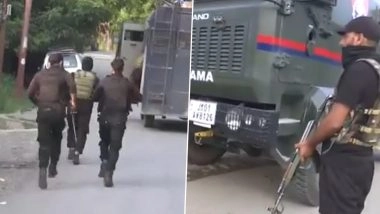 Jammu and Kashmir Encounter: 1 Terrorist Killed As Operation Akhal in Kulgam Enters Day 4, Says Indian Army (Watch Video)