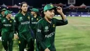 Pakistan Squad for ICC Women's World Cup 2025 Announced; Fatima Sana to Lead